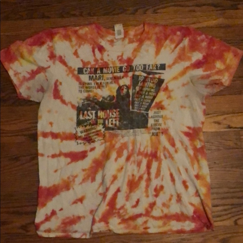 Last House on the Left Custom Tie Dye Tee